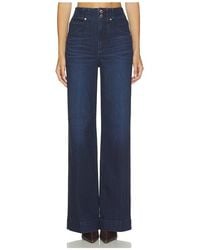 Pistola - Lana Double Button Wide Leg Jeans - Lyst