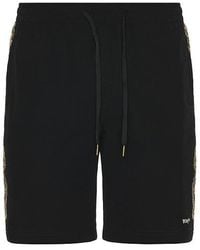 Rhythm - Pantalones Cortos De Playa Leo Panel En Color Negro Talla (También En 32, 33, 34, 36) - Lyst