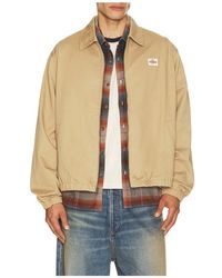 Brixton - Trademark Lightweight Garage Zip Jacket - Lyst