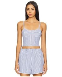Blank NYC - Bustier Crop Top - Lyst