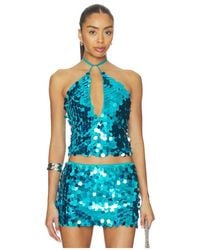 superdown - Celia Halter Top - Lyst