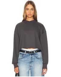 ALL THE WAYS - Vashti Top En Color Gris Talla En - Lyst