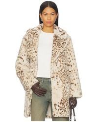 Lamarque - Linnea Faux Fur Coat - Lyst