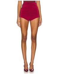 Nbd - Ruffle High-Waisted Shorts - Lyst