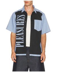 Pleasures - Onyx Button Up Shirt - Lyst