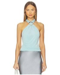 Peachy Den - Amelia Halter Top - Lyst