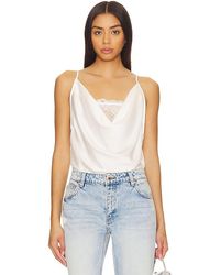 Free People - X Intimately Fp Double Date Bodysuit In Ivory Combo - Lyst