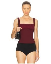 Elodie the Label - Elodie Blaise Top En Color Burgundy Talla (También En M, S, Xl, Xs) - Lyst