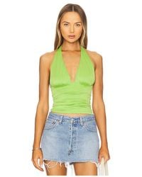 GOOD AMERICAN - Slinky Jersey Halter Top - Lyst