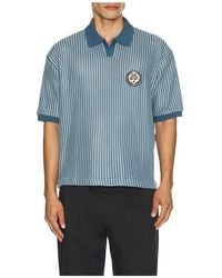 Honor The Gift - Striped Knit Polo - Lyst