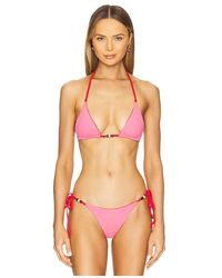 Bondeye - Indi Reversible Triangle Top - Lyst