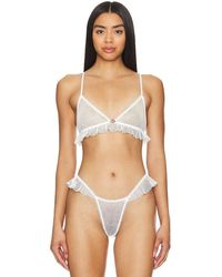 Only Hearts - Nothing But Net Triangle Bralette - Lyst