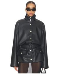 Lovers + Friends - Isabela Faux Leather Jacket - Lyst