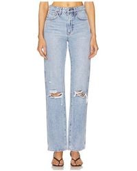 GRLFRND - Sara Super High Rise Slim Straight - Lyst