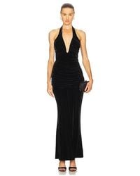 Bardot - Elvira Halter Maxi Dress - Lyst
