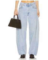 aligrace - Barrel Customs Undone Hem Jeans - Lyst