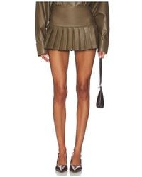 Norma Kamali - Pleated Pickleball Skirt - Lyst