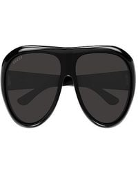Gucci - Sonnenbrille Round - Lyst