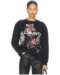 AllSaints - Ania Etta Sweatshirt - Lyst