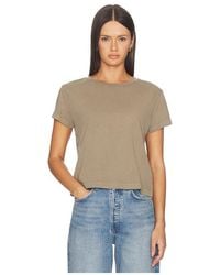 Agolde - Adine Tee Shrunken Tee - Lyst
