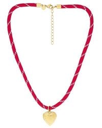 petit moments - Locket Charm Paracord Necklace - Lyst