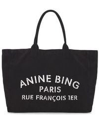 Anine Bing - Leo Canvas Tote - Lyst