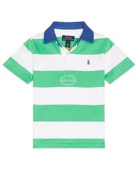 Polo Ralph Lauren - Short Sleeve Jersey Knit Rugby Striped Shirt - Lyst