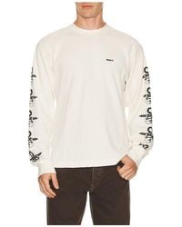 Obey - Ears Long Sleeve Thermal Tee - Lyst