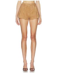 retroféte - Reyes Suede Short - Lyst