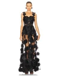 Bronx and Banco - Vestido Largo Rosalie Noir En Color Negro Talla (También En M, S, Xl, Xs) - Lyst