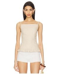 Tularosa - Laura Top En Color Neutral Talla (También En Xs, S, M, Xl) - Lyst