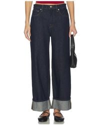 GOOD AMERICAN - Good Standard Baggy Cuffed Jeans - Lyst