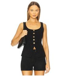 Cami NYC - Nolan Suede Corset Top - Lyst