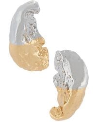 Lelet - Julie Hammered Earrings - Lyst