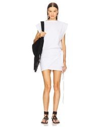 Isabel Marant - Vestido Marielle En Color Blanco Talla En - Lyst
