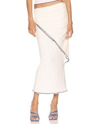 The Line By K - Falda Anita En Color Blanco Talla (También En S, Xl, Xs) - Lyst