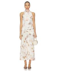 knee length dresses for ladies Bardot – Gillian midi dress – campaign-outlet – Red main image 0