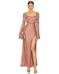 LPA - Iris Corset Maxi Dress - Lyst