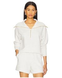 Varley - Larson Half Zip Sweatshirt - Lyst