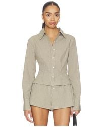superdown - Silas Button Down Top - Lyst