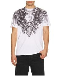 Affliction - Crossed Over Tee - Lyst