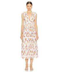 Aje. - Becoming Bow Back Midi Dress - Lyst