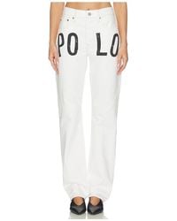 Polo Ralph Lauren - Rigid Denim Standard Straight Pants - Lyst