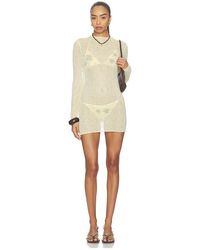 Lioness - Vestido Oasis Mini En Color Amarillo Talla (También En S, Xxs, Xs, M, Xl, Xxl) - Lyst