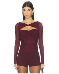 MAJORELLE - Eleanora Bodysuit - Lyst