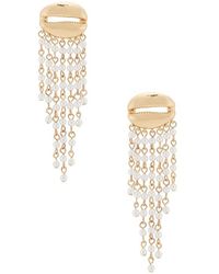 Ettika - Mykonos Shell Dangle Earrings - Lyst