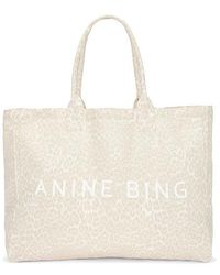 Anine Bing - Leo Canvas Tote Bag - Lyst