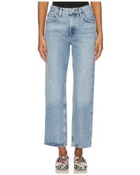 Agolde - Valen Mid Rise Vintage Straight Jeans - Lyst