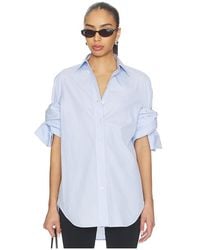 Monse - Knotted Sleeve Shirt - Lyst