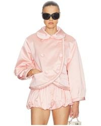 Helsa - Sateen Puff Jacket - Lyst